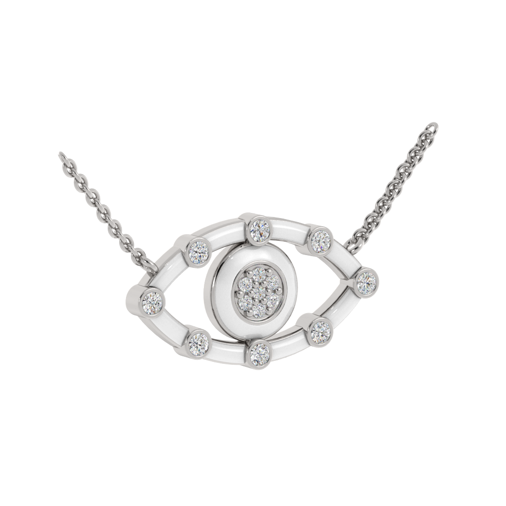 Marquise Tanzanite Diamond Chain Pendant – KAJ Fine Jewellery