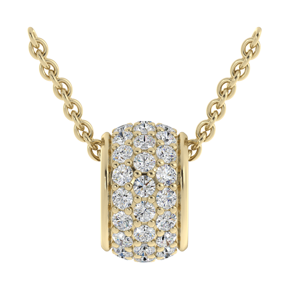 14k Yellow / Diamond